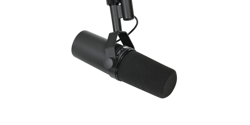 best microphones_shure Shure SM7B is one of the best microphones for professionals