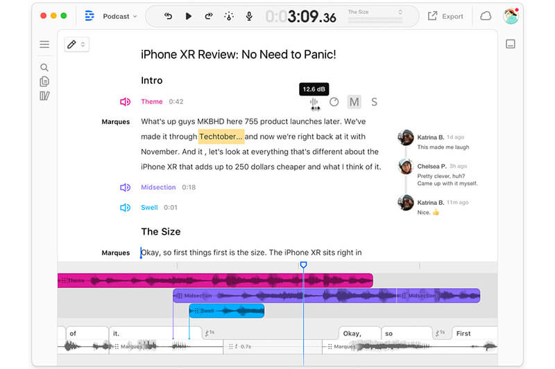 descript descript text-based video editor