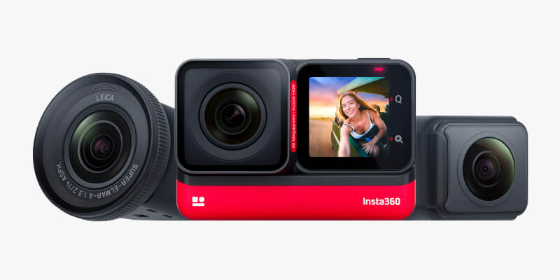 insta360-add-ons Insta360 ONE RS attachable lenses