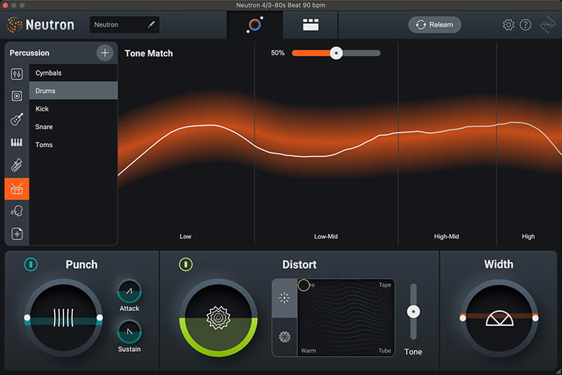 Izotope-neutron-4 Neutron 4 UI dashboard