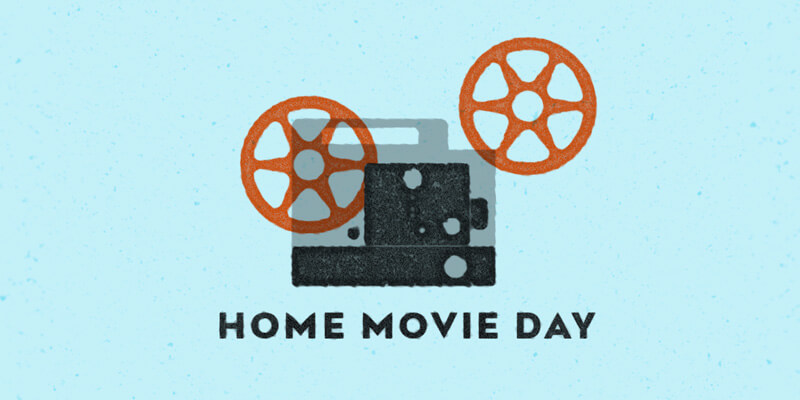 Media preservation and archiving_home movie day logo Home Movie Day Logo
