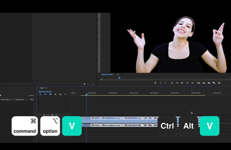 Premiere-Pro-Shortcuts_paste attributes_2 Remove attributes in Adobe Premiere Pro