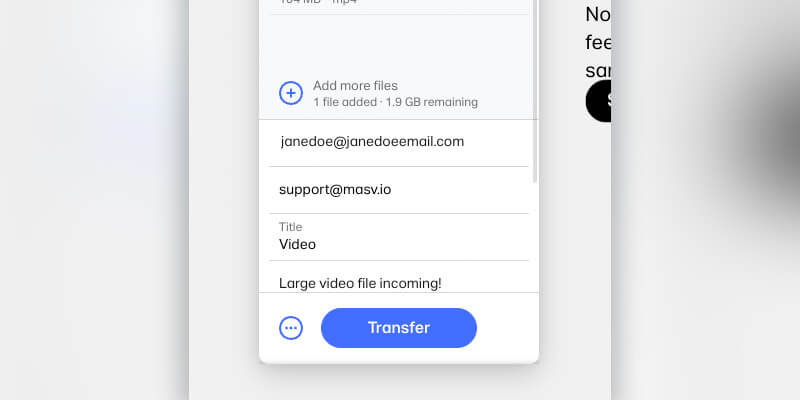 send-large-files-email-wetransfer-upload Versenden großer Videodateien mit WeTransfer