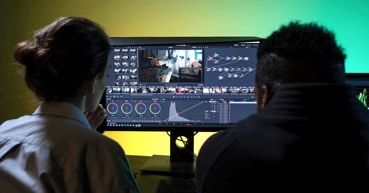 transfer footage featured image editors work together to transfer footage