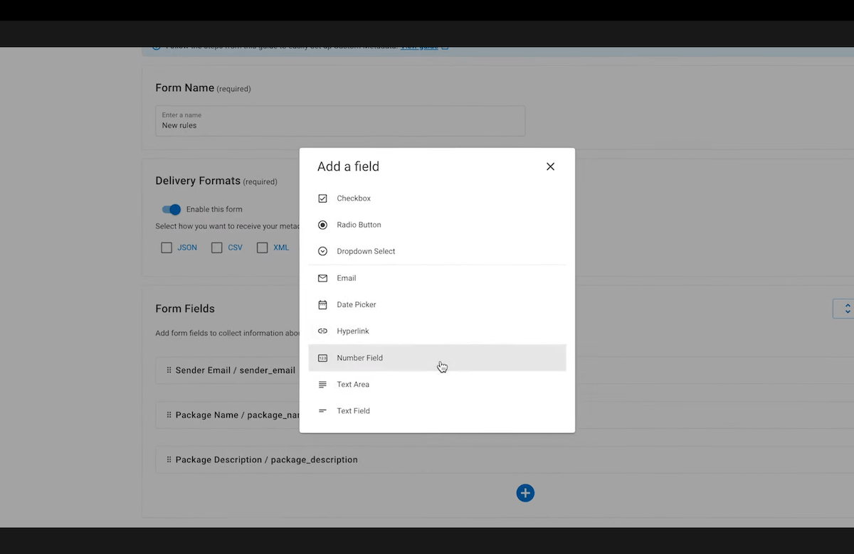 Custom form fields 플레이스홀더 이미지