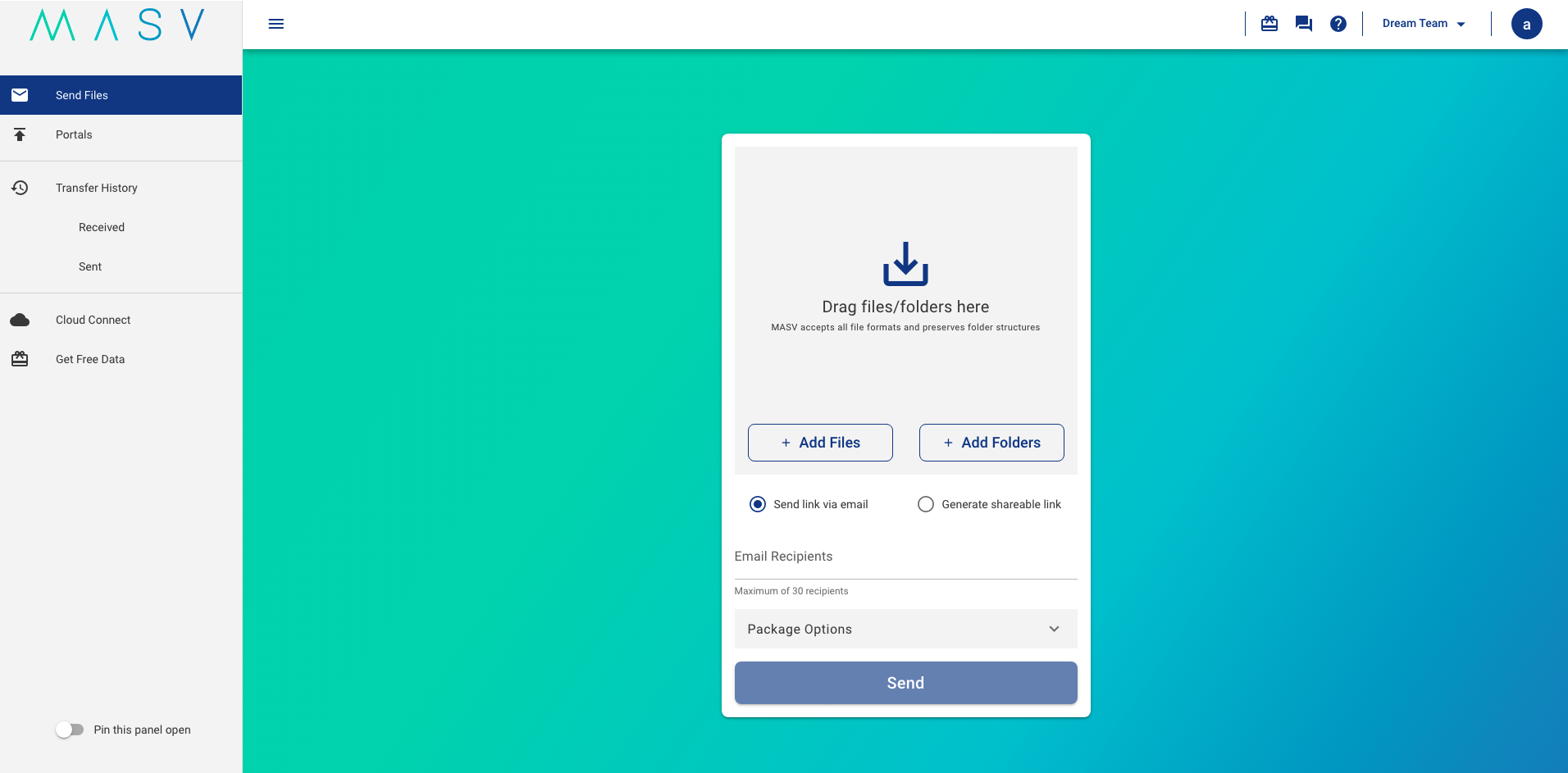 FER homepage panel