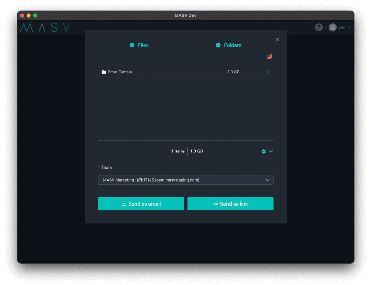 masv-app-send-folder-webres MASV app send folder