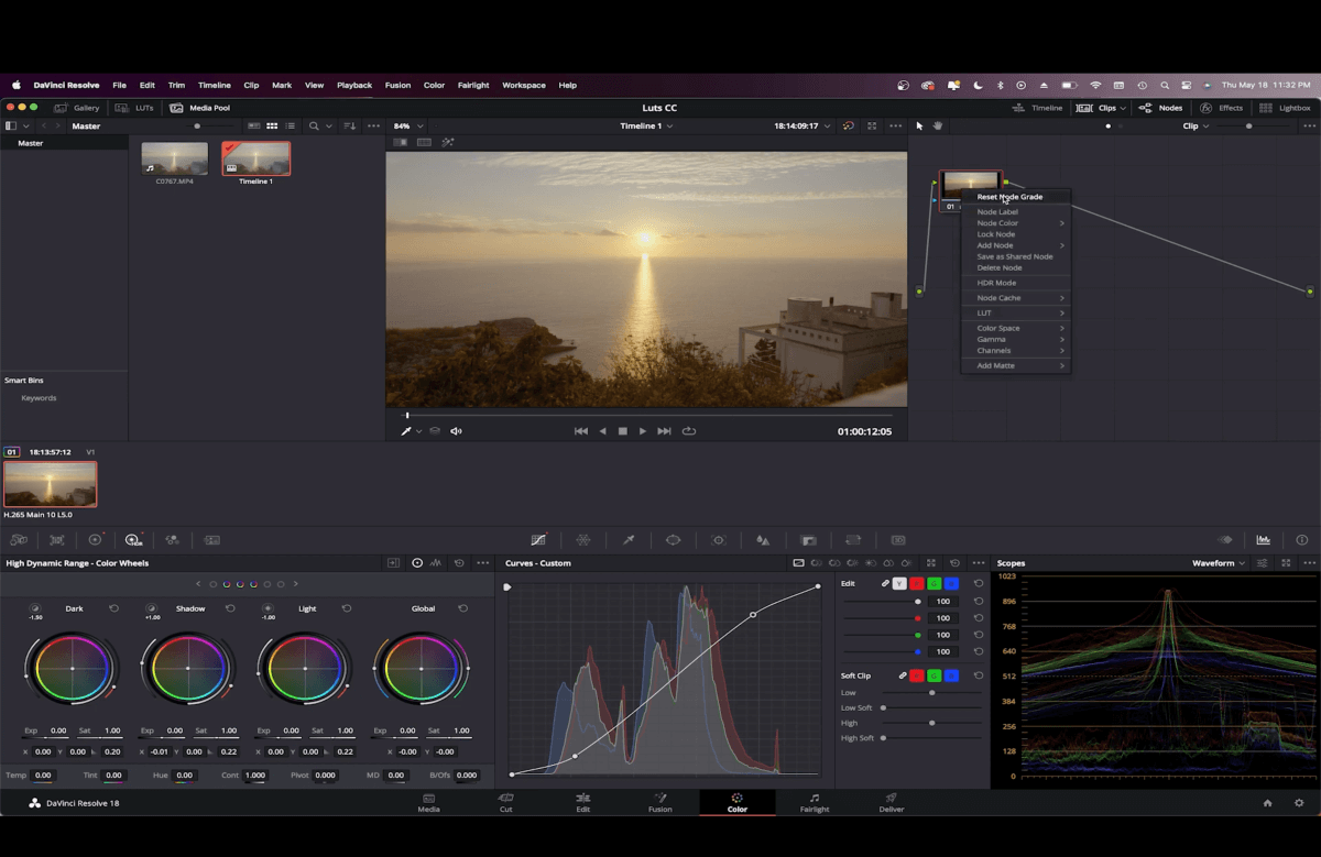 reset-node-grade-davinci-resolve reset node grade davinci resolve